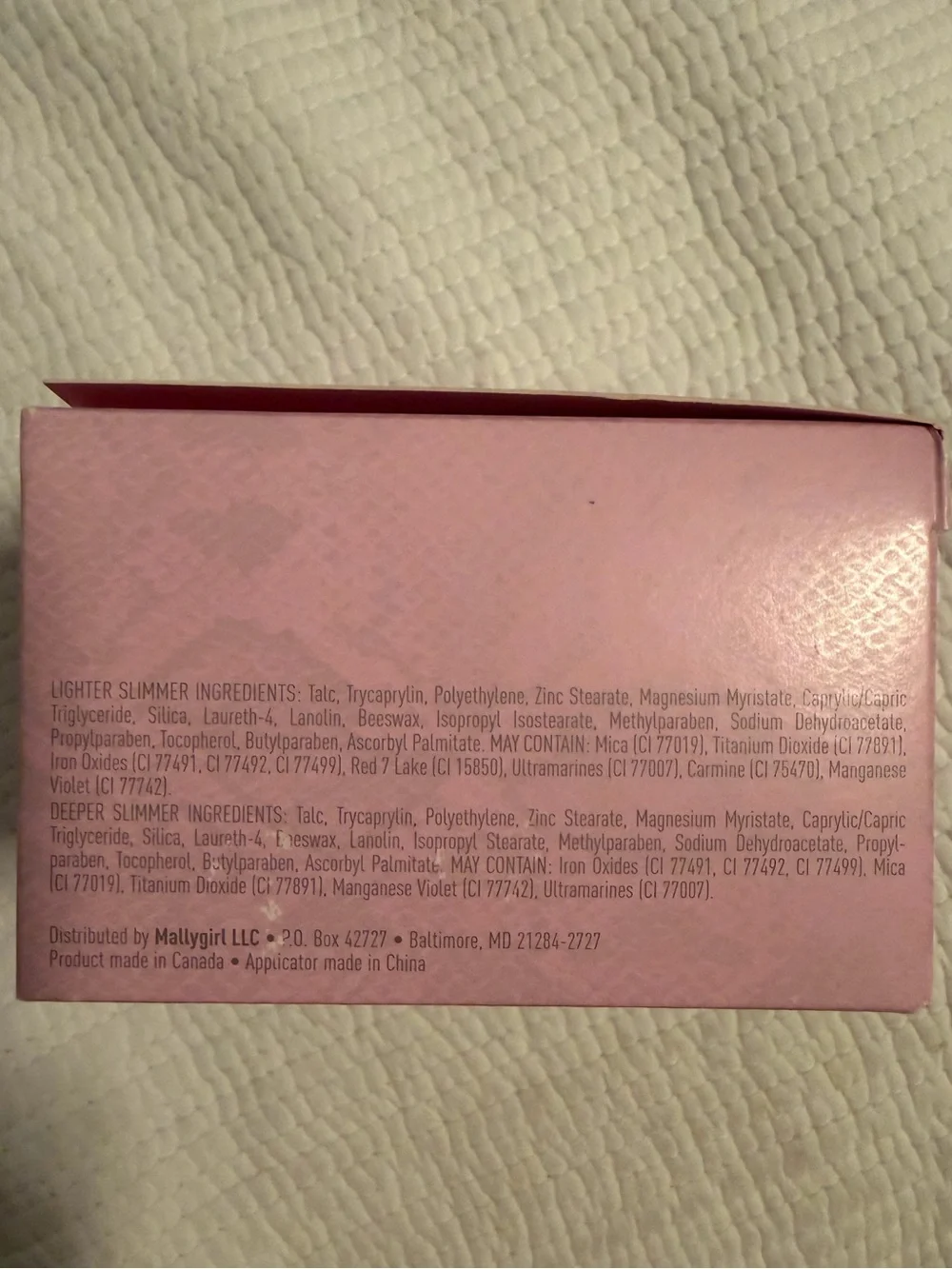 MALLY Beauty Perfect Prep Body Slimmer Shade: Lighter